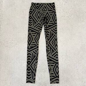 Lululemon Wunder Under Pant Leggings Full-On Luxtreme Chevron Shuffle Fatigue